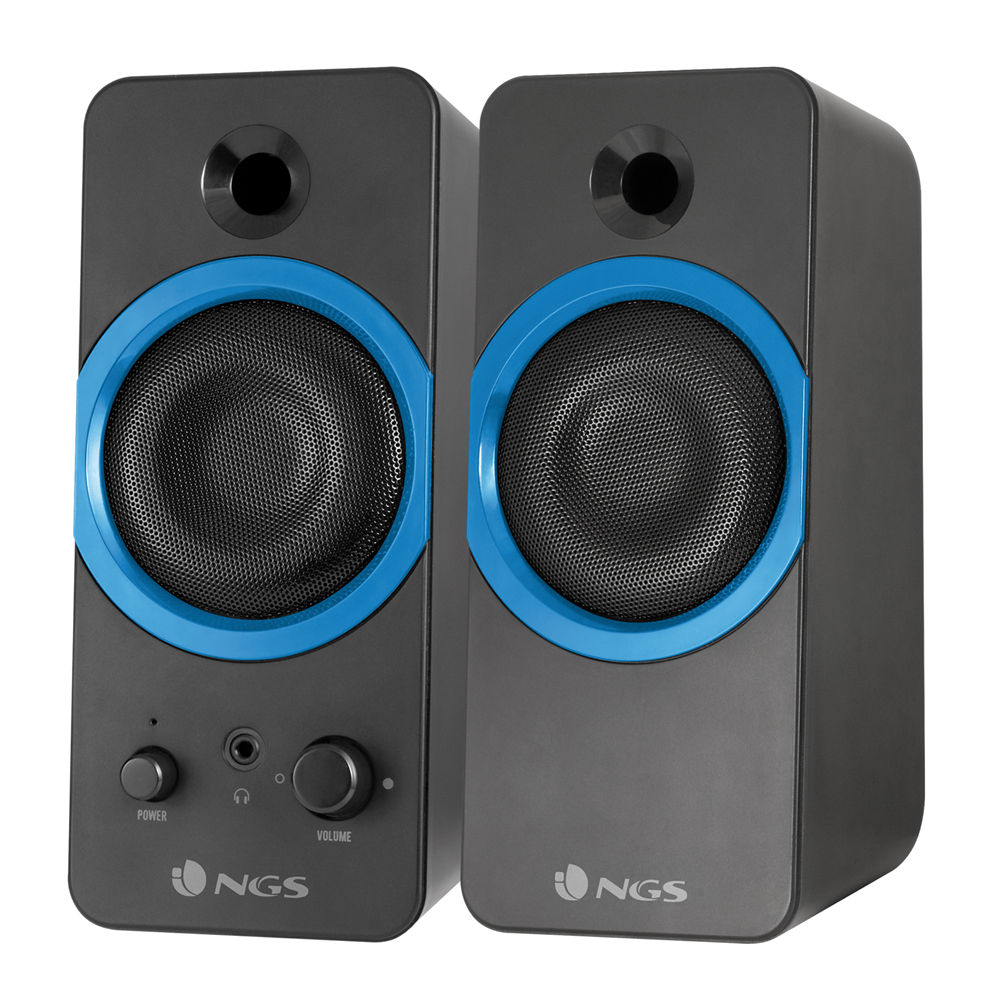 Gaming, ALTAVOCES STEREO GAMING CON SUPERGRAVES - POTENCIA 20W