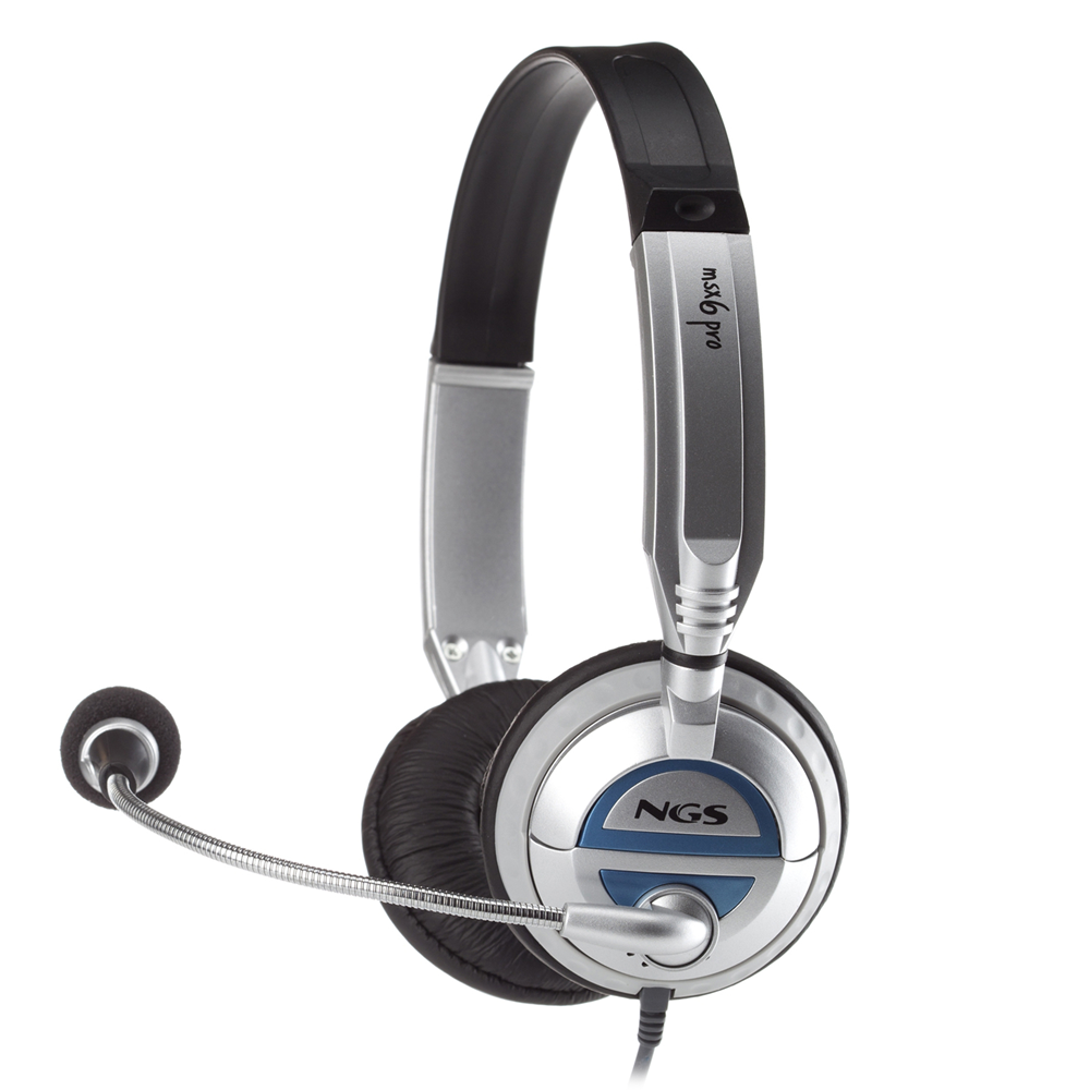 Casques, Haut-parleur Jack 3,5mm- Control de volume- Auriculaire matelassé