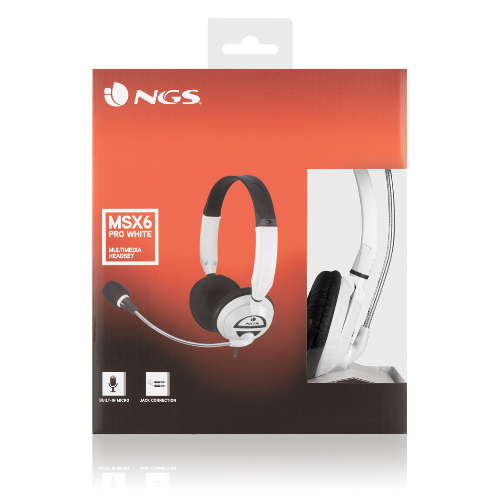 Casques, Haut-parleur Jack 3,5mm- Control de volume- Auriculaire matelassé