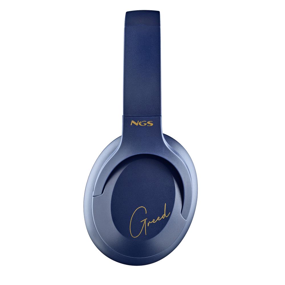 Auriculares Inalámbricos De Diadema Ngs Artica Sloth Blue