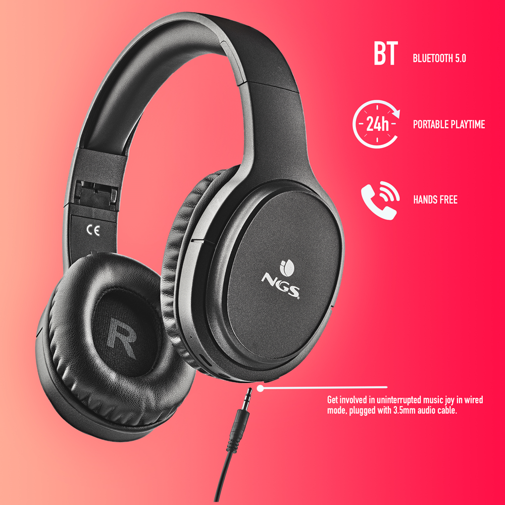 Ecouteurs bluetooth sans fil, casque audio avec station de recharge,  chargeur 500mAh Blanc