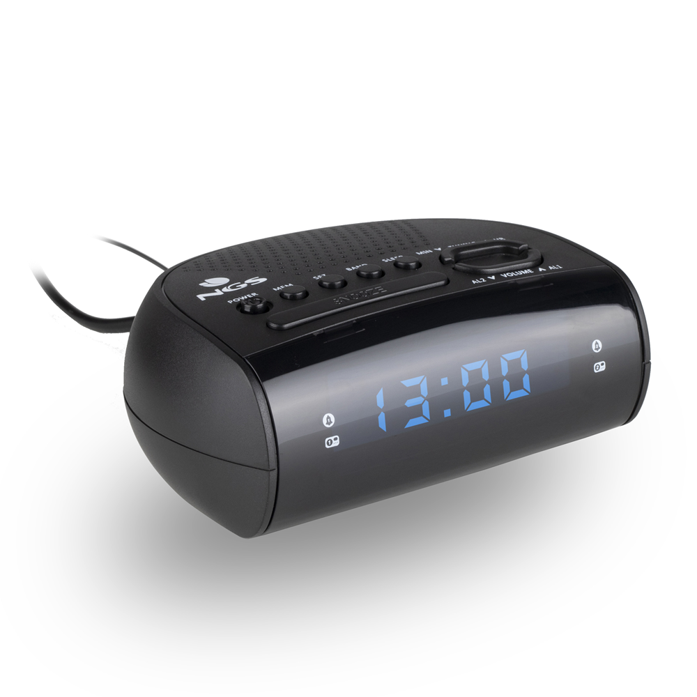 Despertadores de mesa Radio, Radio Dual Alarm Clock Snooze