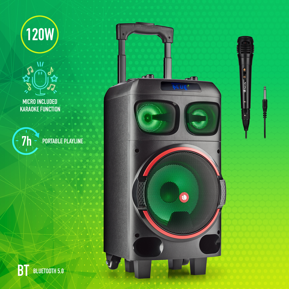 ENCEINTE TROLLEY KARAOKE ECRAN LED, Grossiste