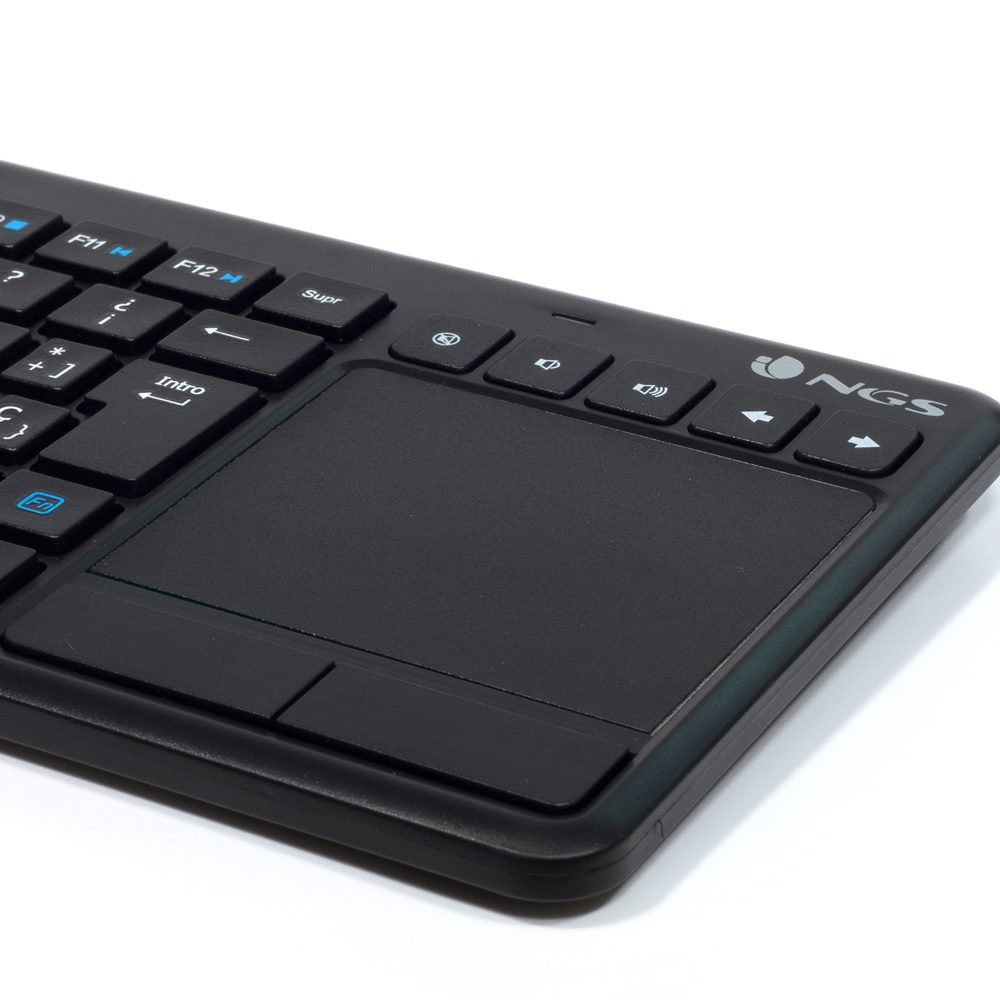 Keyboards 2.4 Ghz Wireless Touchpad Keyboard Multimedia keys NGS