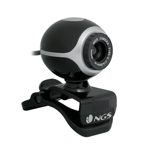 NGS XpressCam300 Webcam avec microphone VGA USB Noir