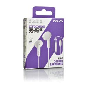 NGS WIRED USBC STEREO EARPHONE
