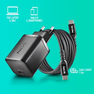 NGS GAN CHARGER FOR LENOVO LAPTOPS