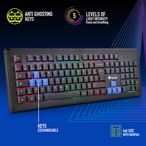 NGS GAMING KEYBOARD