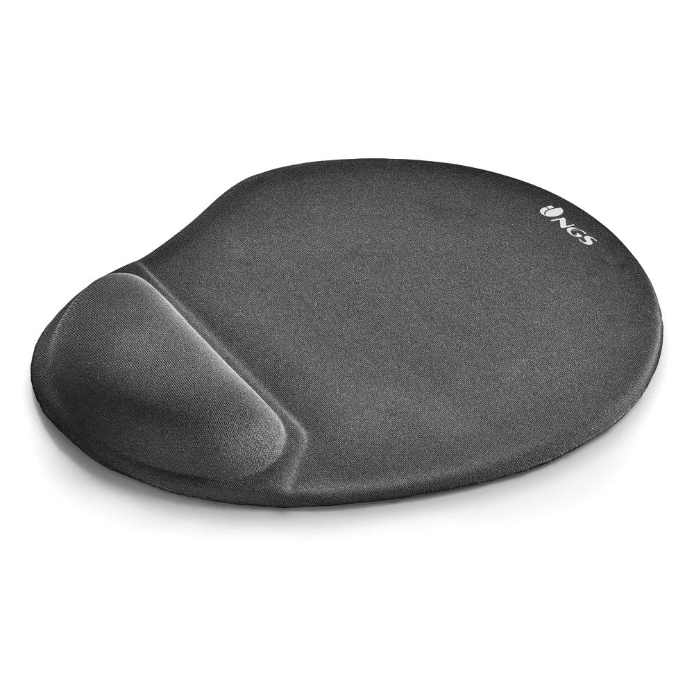 Leshiry Tappetino Mouse Ergonomico Con Supporto Polso – Memory Foam Antiscivolo, Beige Viola Marmo, 22,9x25,4 Cm