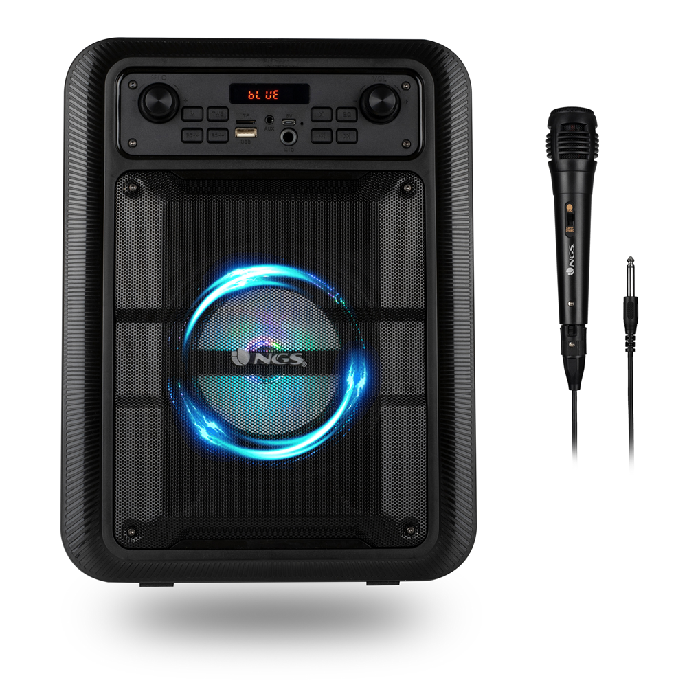 Altavoz Potente Brodu 12 Led Neon/Mic Bluetooth