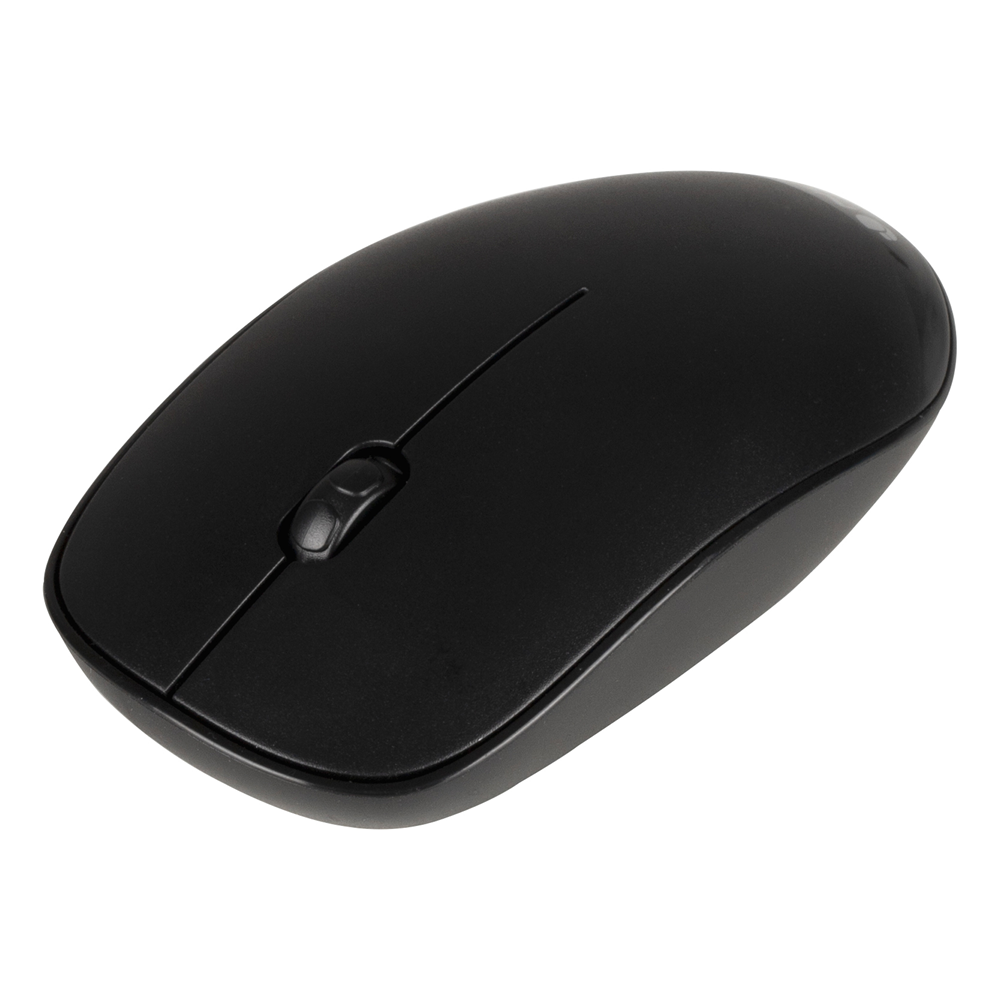 Nifogo Souris sans Fil Pliable Arc Wireless Mouse 2Pcs Black + Red 2,4G USB Récepteur Slim et Portable pour PC/Ordinateur/Laptop 